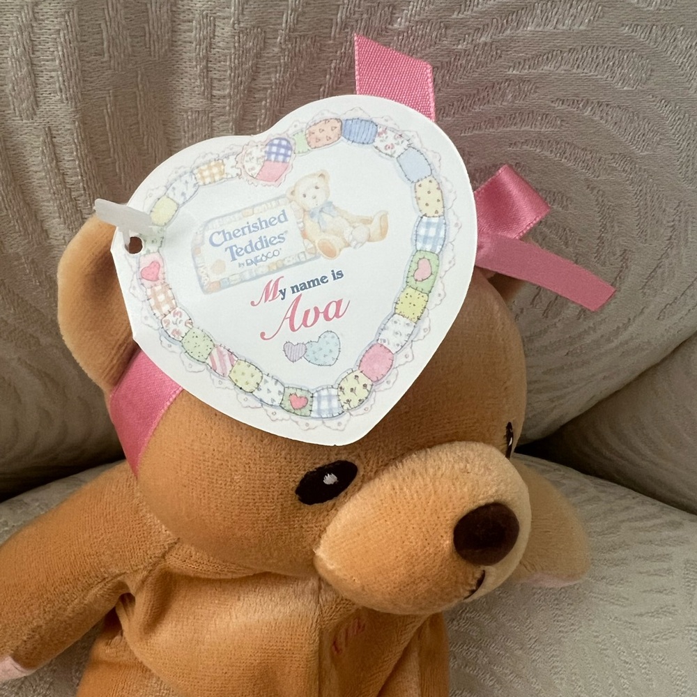 Brand New w/tags Ava Cherished Teddie Stuffed Bear